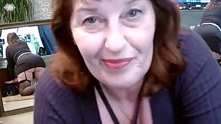 i'm teasing as dirty mouthed dawnskye1962 in fishnets and heels before mirrors