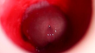 filled the camera with cum the best internal cumshot in the anal 4k