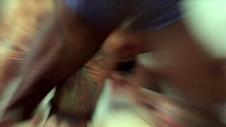 Pixie Pink and Alexxa Vice in 3 on 1 with big black cock and toys