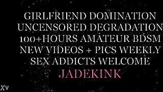 Leashed Cumslut Endures BDSM Humiliation In Shower