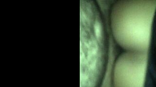 brunette housewife flashes ass in homemade trailer show