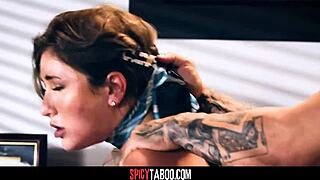 What Happens When Perv Boss Fucks Secretary During Wife's Phone Call?