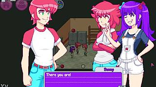 Hey, check out this wild threesome with a redhead teen and her best friend getting doggystyle action and cumshots in dandy boy adventures!