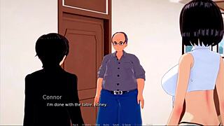 uh, call of nature part 1 walkthrough by hyperbolic flower with monster cock creampie and big tits action...