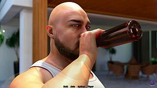 Hey, check out this horny milf housewife seducing the neighbors young guy in 3d hentai animated porn from Family Crush