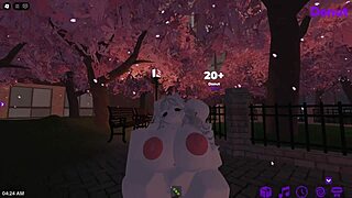 Roblox fucking a girl in the park