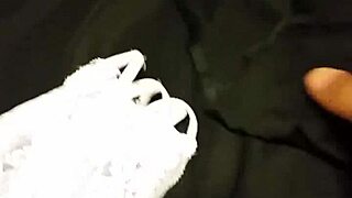 jerking off with my wife's panties 😏