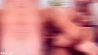 Intense Dp Dap Tp Session Ends With Piss And Cum In Mouth