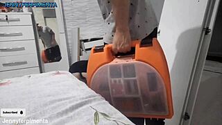 How Does This Brazilian Wife Pay the Handyman with Her Wet Pussy?