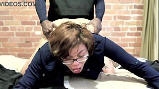 She was a former ghetto gagger showing off her blowjob and fucking skills backstage.