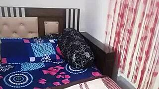 What A Hot Indian Lesbian Cam Show With Dancing And Stripping!