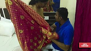 Oh man, this real natural homemade couple with chubby curvy wife and fat tits goes wild in bedroom fucking 😍