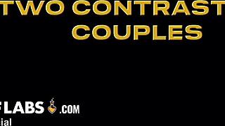 the sexy couple shared bathing ideas with friends in bed for better intimacy