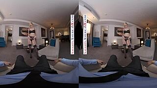 Hey, are you ready for Kate England to get naughty with you in VR?