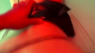 How does this Latina with a beautiful round ass manage such great twerking on a massive cock, you think?