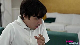 innocent milf brandi love contrasts with blonde missionary hardcore in european 3some cumshot