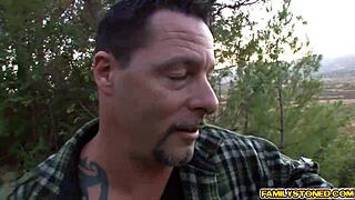 i feel such intense excitement teaching this young brunette about blowjob doggystyle and riding my big cock