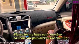 I Met A Sexy Ebony Girl On The Street And Fucked Her Wet Pussy Hard With Creampie That Day