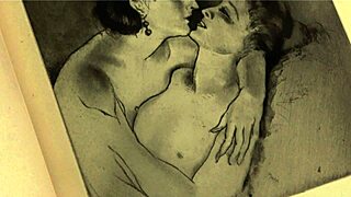 I love exploring these antique retro vintage erotic drawings from the past.
