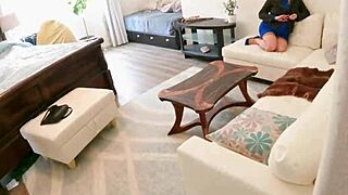 Blonde Neighbor Wife Rides Huge Cock in Missionary for Creampie