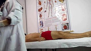 hey brazilian nurse, why's this patient getting so excited with your tight pussy and big ass?