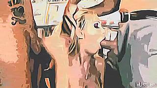 Blonde Girl Takes On Intense Threesome With Blowjobs And Big Tits Action!