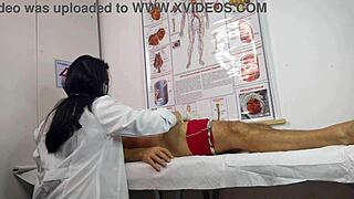 hey brazilian nurse, why's this patient getting so excited with your tight pussy and big ass?