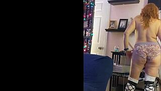 Hotwife Steffi Purple Chemise Pussy Dance Dirty Bit