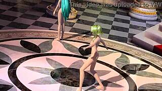 Goddess Hatsune Miku And Gumi Reveal Nude Mod In Cendrillon Project Diva Full Nude