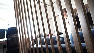 Curious Petite Blonde And Brunette In FFM Threesome Swallow Cum After Deepthroat Blowjob!