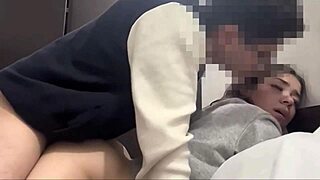 hey roomie, why is this skinny 18+ teen mounting that monster cock without stopping in the dorm? she moans through tight pussy creampie and deepthroat action.