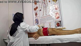 hey brazilian nurse, why's this patient getting so excited with your tight pussy and big ass?