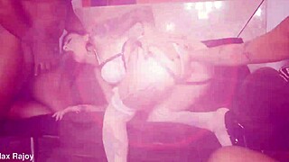 Cris Bathory fetish with big black cock anal gaping and assfucking in bisexual action