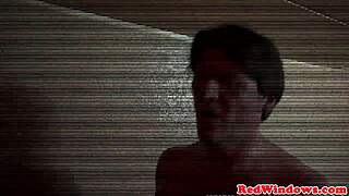 Whoa, stockinged dutch hooker gets her pussy pounded hard in reality close-up action!