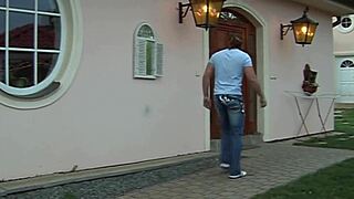 Big natural boobed amateur housewife gets fucked in high definition action.