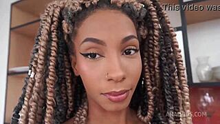 I Feel So Thrilled With This 18 Years Beautiful Very Slim Ebony Angel Chocolatinha First Porno Scene Anal