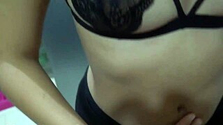 Late-night kitchen encounter with hot 18yo in lingerie, craving her tight pussy 😏