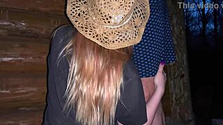 hey, check out this outdoor adventure at the barn featuring a pregnant woman in a casual encounter