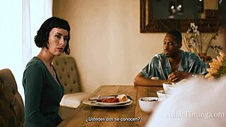 Desperate to keep our lifestyle, I'm offering you my white wife for rough fucking and domination with your black boss.