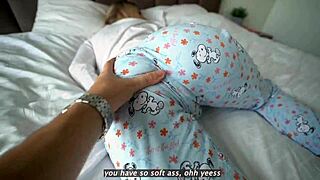 hey check out this pretty blonde dreaming of a big cock and orgasming as he cums inside her tight pussy 😍💦