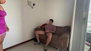 My roommate turns out to be a wild slutty Brazilian pornstar craving quick crazy pussy action.