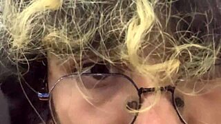 amateur fitness babe moans during sexy athletic homemade session facing the camera directly