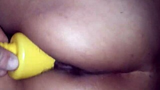 Latina Wife Riding Massive Dildo To Explosive Orgasm