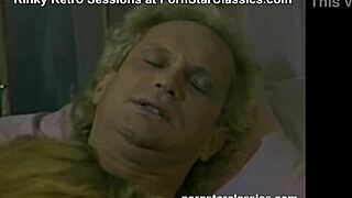 In a retro classic scene, the night temptress explores hairy pussy licking with big tits milf.