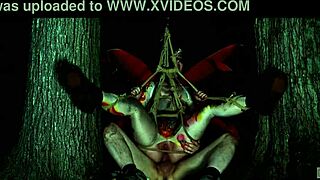 Lily thot submits to extreme bondage and domination as she crawls in the mud for rough outdoor anal spanking