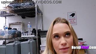 Chloe Rose CAUGHT SHOPLIFTING In Bikini By Old Man Who PUNISHES Petite Teen!