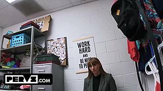 angel youre in big trouble but if you let me check every hole... maybe i can make this all go away..