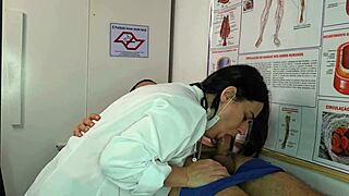 Nurse Gets Aroused Seeing Patient Erection Leading To Juicy Blowjob And Intense Hospital Sex With Brazilian Latina