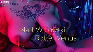 i crave dominating with lesbian foot fetish alongside rotten venus and nath in full intensity