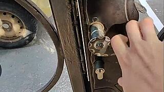 Fucked neighbors curvy wife in all holes with pov pussy fucking, anal assfucking, blowjob, footjob while husband away on business trip